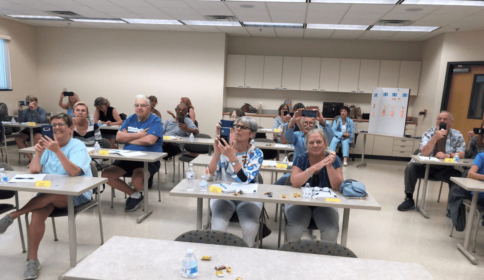 Audience taking pictures - Florida Workshop